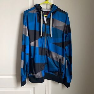 Alpine star men’s zip up hoodie